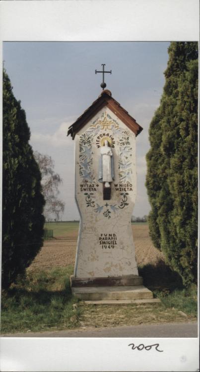 kapliczka z figurą NMP Wniebowziętej, skan 2