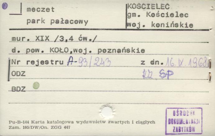 meczet, park pałacowy, skan 1