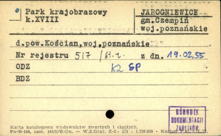 park krajobrazowy, skan 1