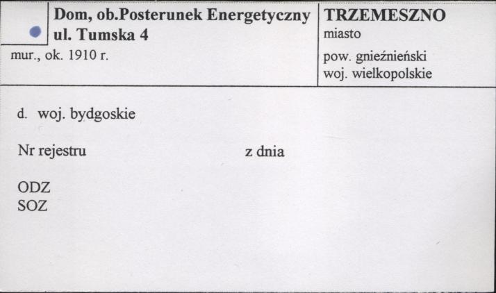 dom, ob. Posterunek Energetyczny, skan 1