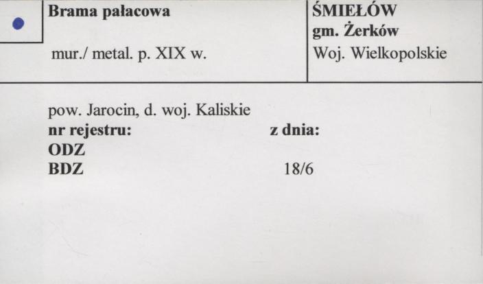brama pałacowa, skan 1