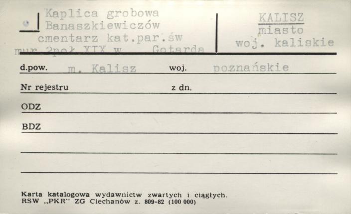 kaplica grobowa Banaszkiewiczów, skan 1