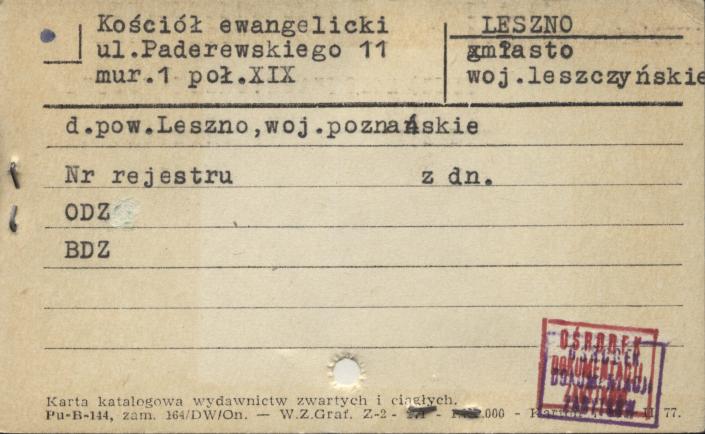 kościół ewangelicki, skan 1