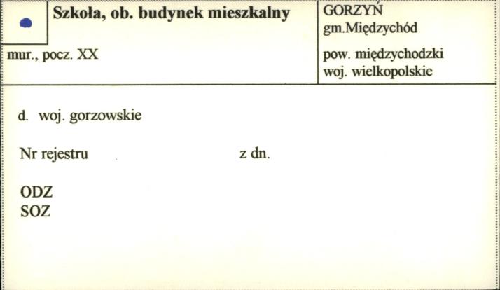 szkoła, ob. budynek mieszkalny, skan 1