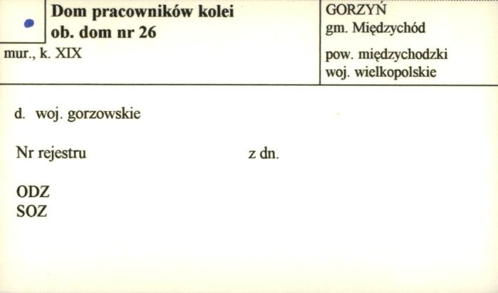 dom pracowników kolei, ob. dom, skan 1