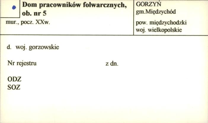 dom pracowników folwarcznych, skan 1