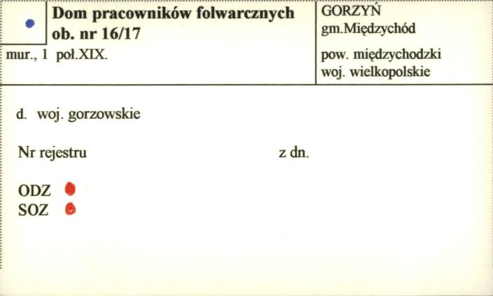 dom pracowników folwarcznych, skan 1