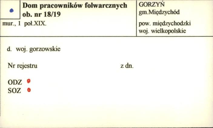 dom pracowników folwarcznych, skan 1
