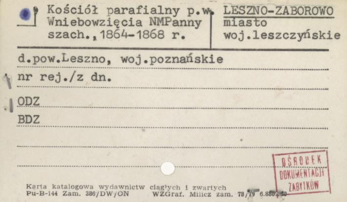 kościół rzym.-kat. par. pw. Wniebowzięcia Najświętszej Marii Panny, skan 1