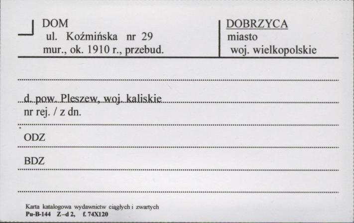 dom, skan 1