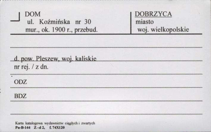 dom, skan 1