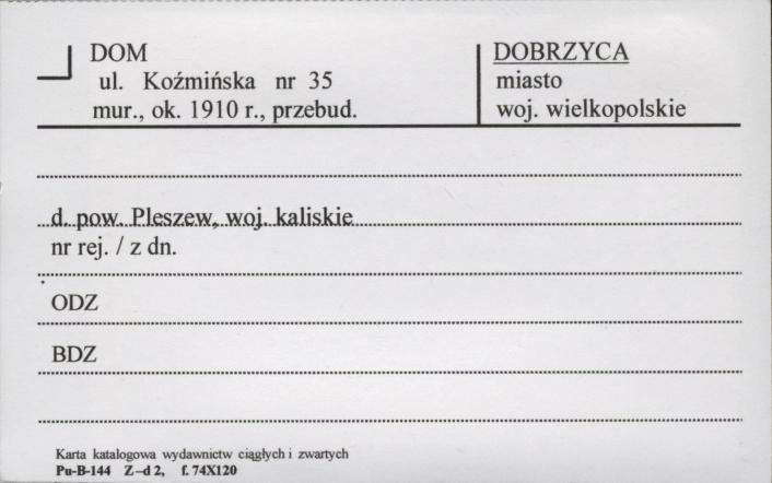 dom, skan 1