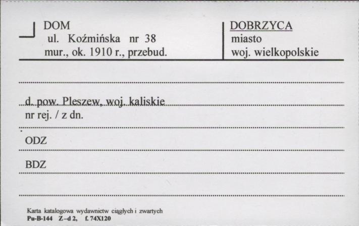 dom, skan 1