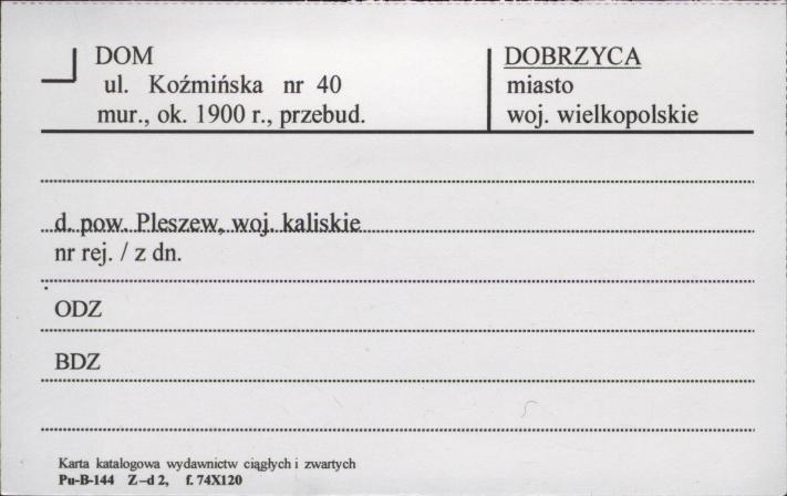 dom, skan 1