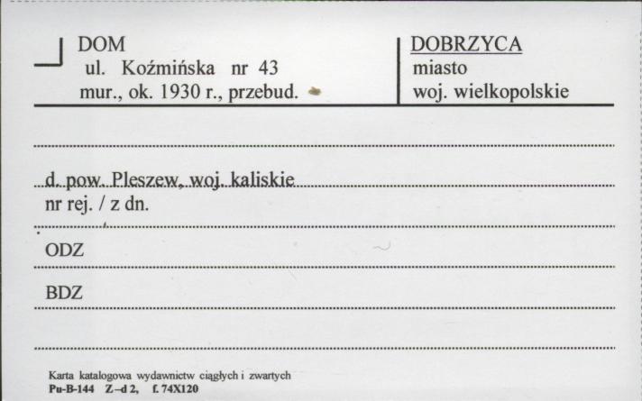 dom, skan 1