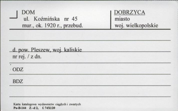 dom, skan 1