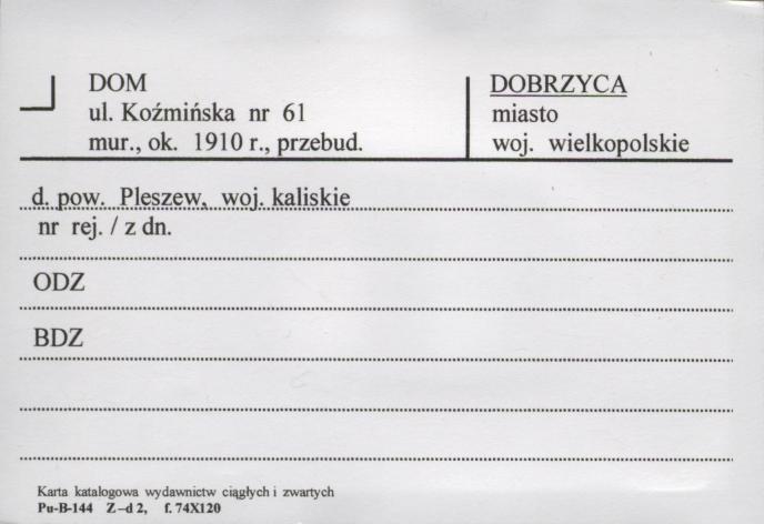 dom, skan 1