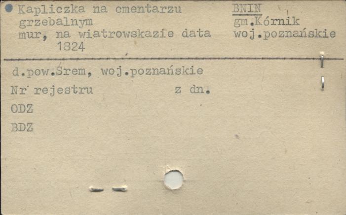 kapliczka na cmentarzu grzebalnym, skan 1