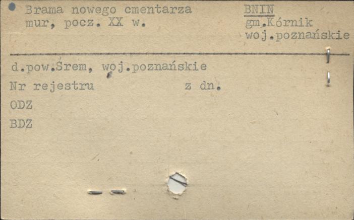 brama nowego cmentarza, skan 1