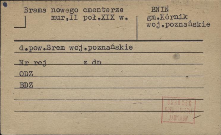brama nowego cmentarza, skan 1