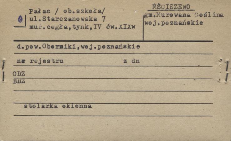 pałac (ob. szkoła), skan 1