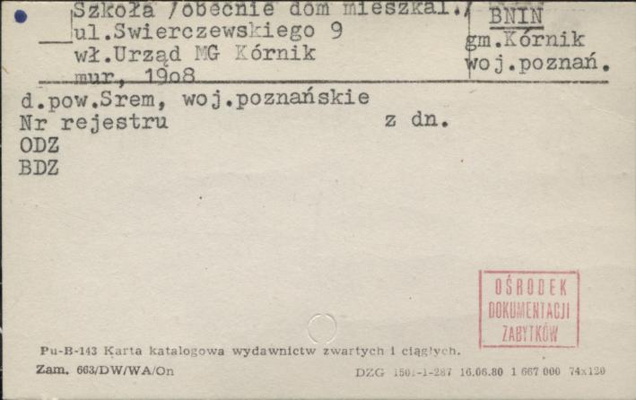 szkoła (obecnie dom mieszkalny), skan 1
