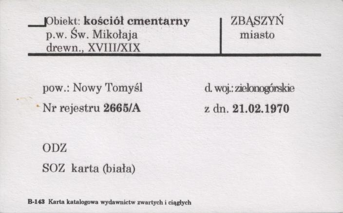 kościół cmentarny pw. św. Mikołaja, skan 1