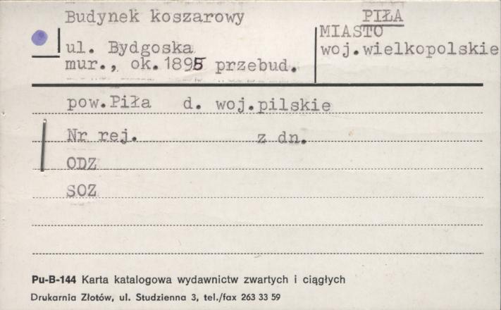 budynek koszarowy, skan 1