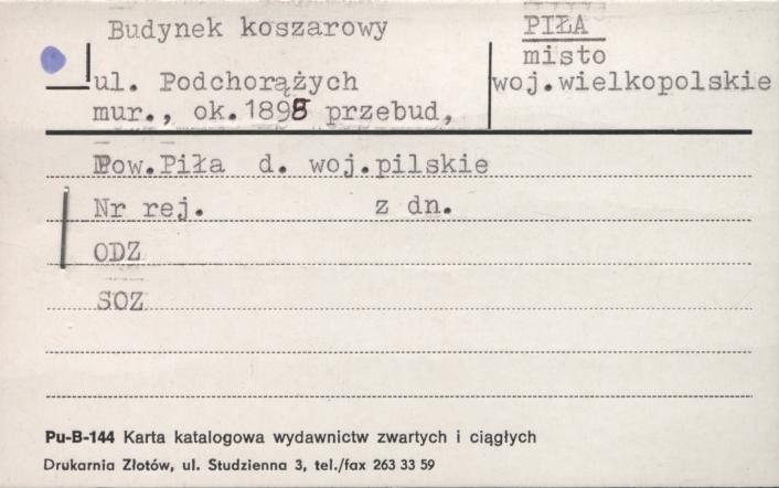budynek koszarowy, skan 1