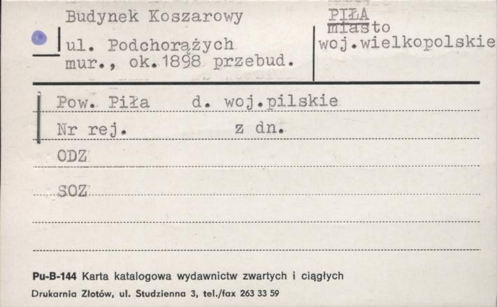 budynek koszarowy, skan 1