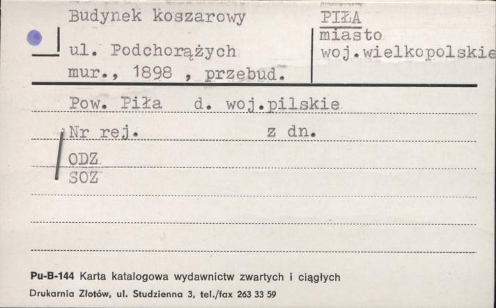 budynek koszarowy, skan 1