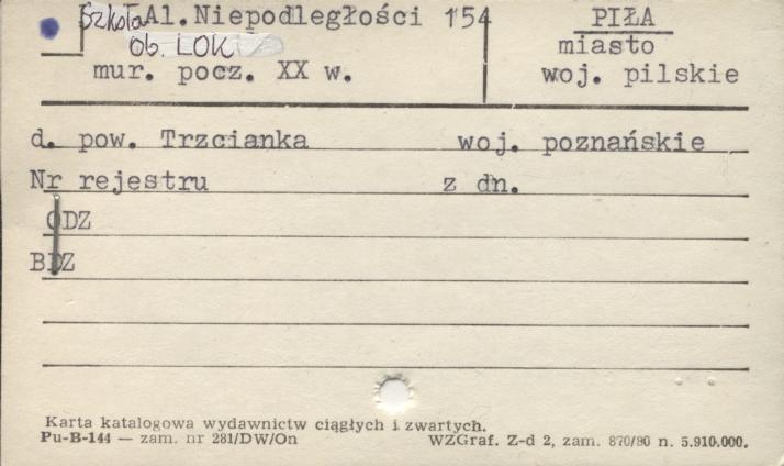 szkoła, ob. LOK, skan 1