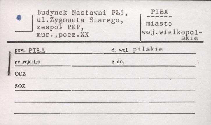 budynek nastawni PŁ 5, zespół PKP, skan 1