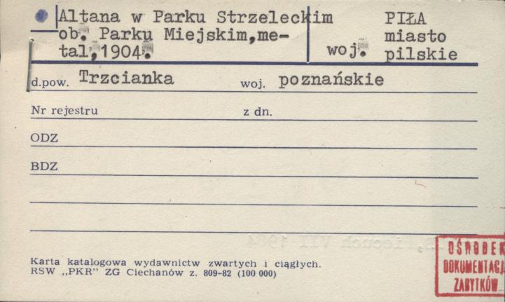 altana w parku strzeleckim, ob. parku miejskim, skan 1