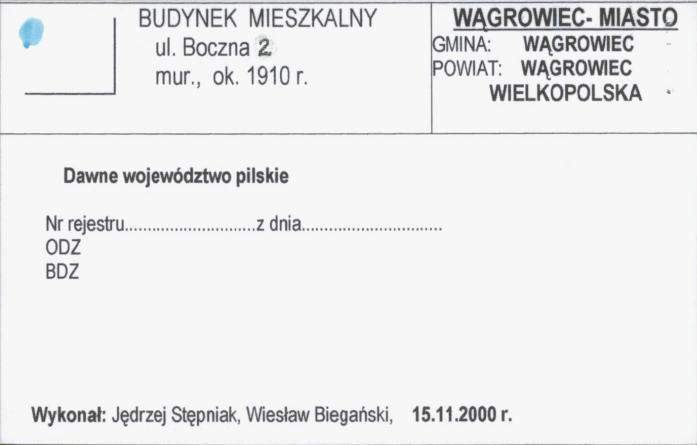 budynek mieszkalny, skan 1