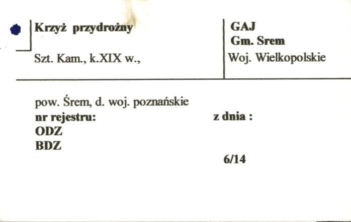 krzyż przydrożny, skan 1