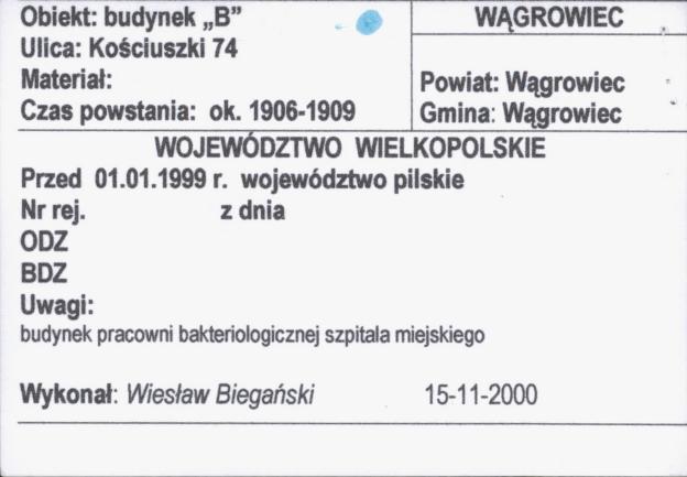 budynek B (szpital powiatowy), skan 1