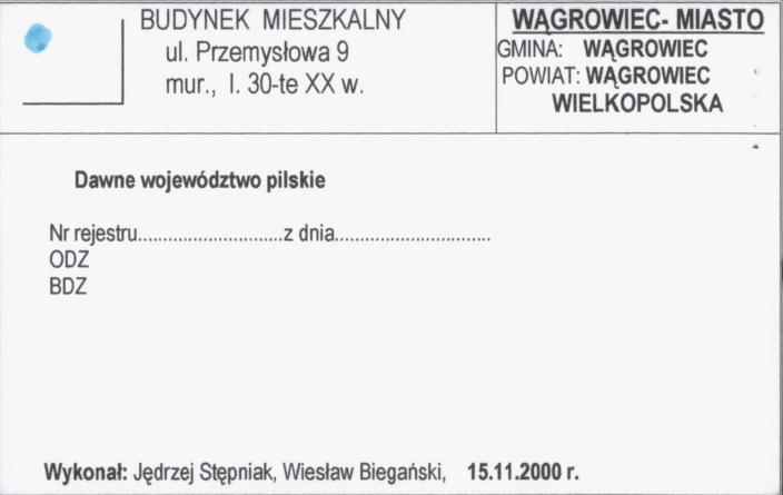 budynek mieszkalny, skan 1