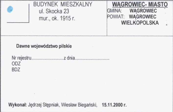 budynek mieszkalny, skan 1