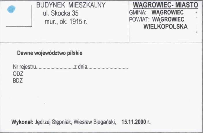 budynek mieszkalny, skan 1