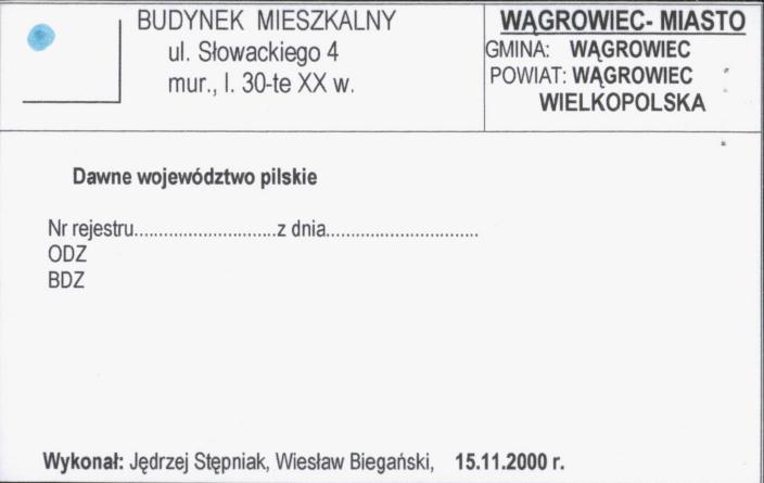 budynek mieszkalny, skan 1