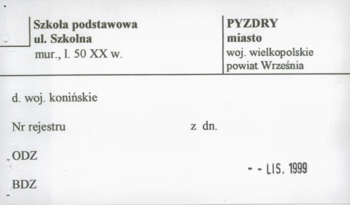 Szkoła Podstawowa, skan 1