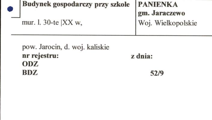 budynek gospodarczy, skan 1