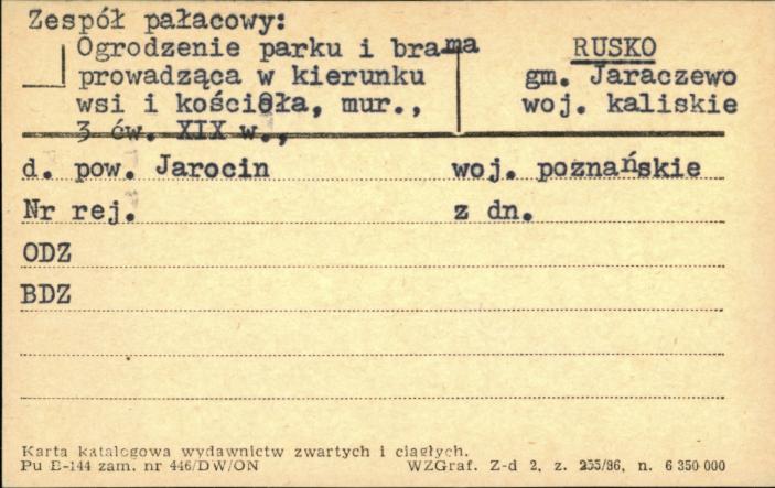 ogrodzenie parku i brama, skan 1