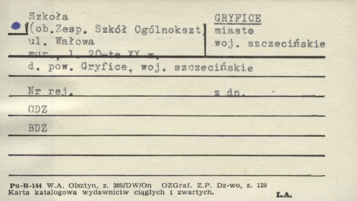 szkoła, ob. Zesp. Szkół Ogólnokszt., skan 1