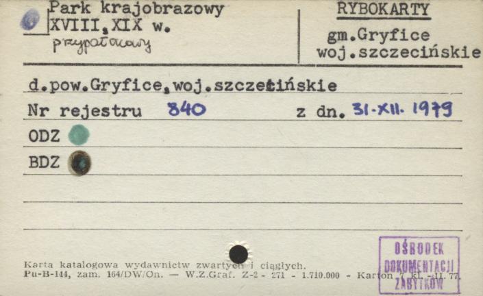 park krajobrazowy przypałacowy, skan 1