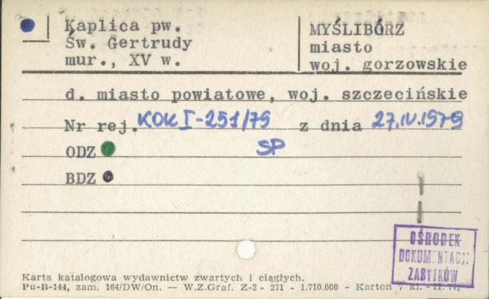 kaplica pw. św. Gertrudy, skan 1