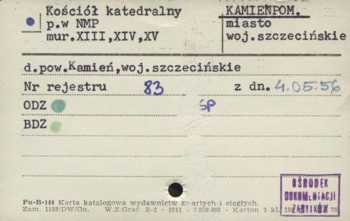 kościół katedralny pw. Najświętszej Marii Panny, św. Jana Chrzciciela i św. Faustyna biskupa, skan 1