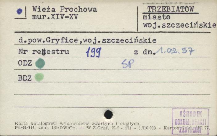 wieża prochowa, skan 1