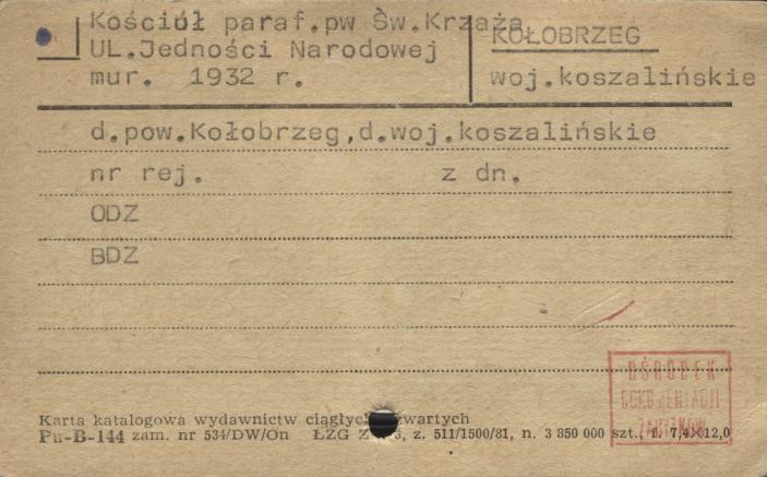 kościół rzym.-kat. par. pw. Podwyższenia Świętego Krzyża, skan 1